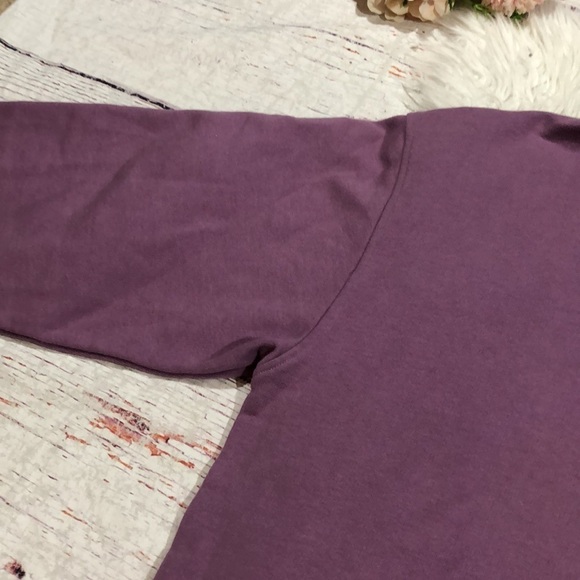 Loolios Hephaestus Oversized Lounge Graphic Hoodie Purple Grape - Picture 14 of 14